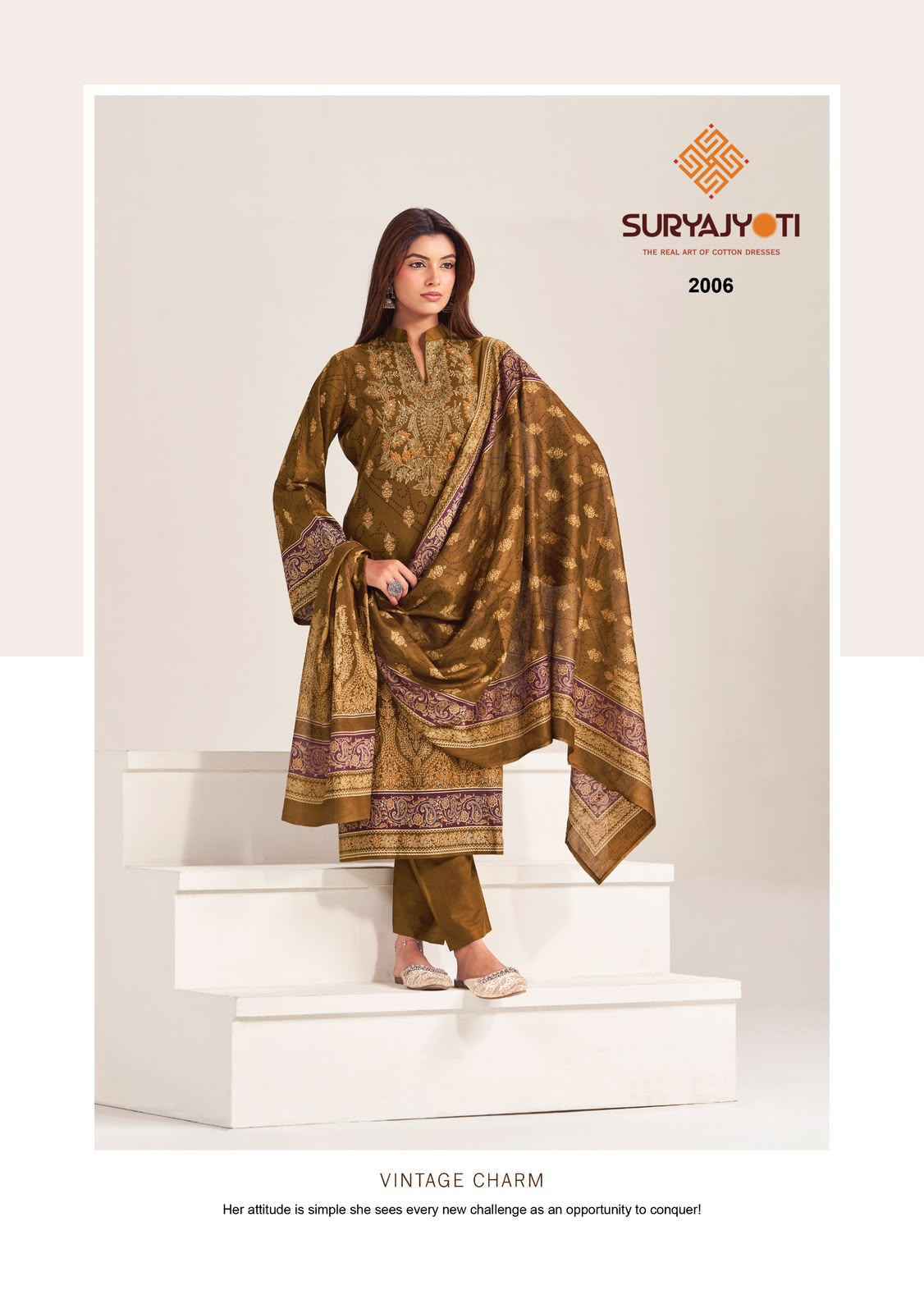Suryajyoti Kashmiri Cotton Vol 2 Cotton Salwar Kameez 8 Pcs Catalog
