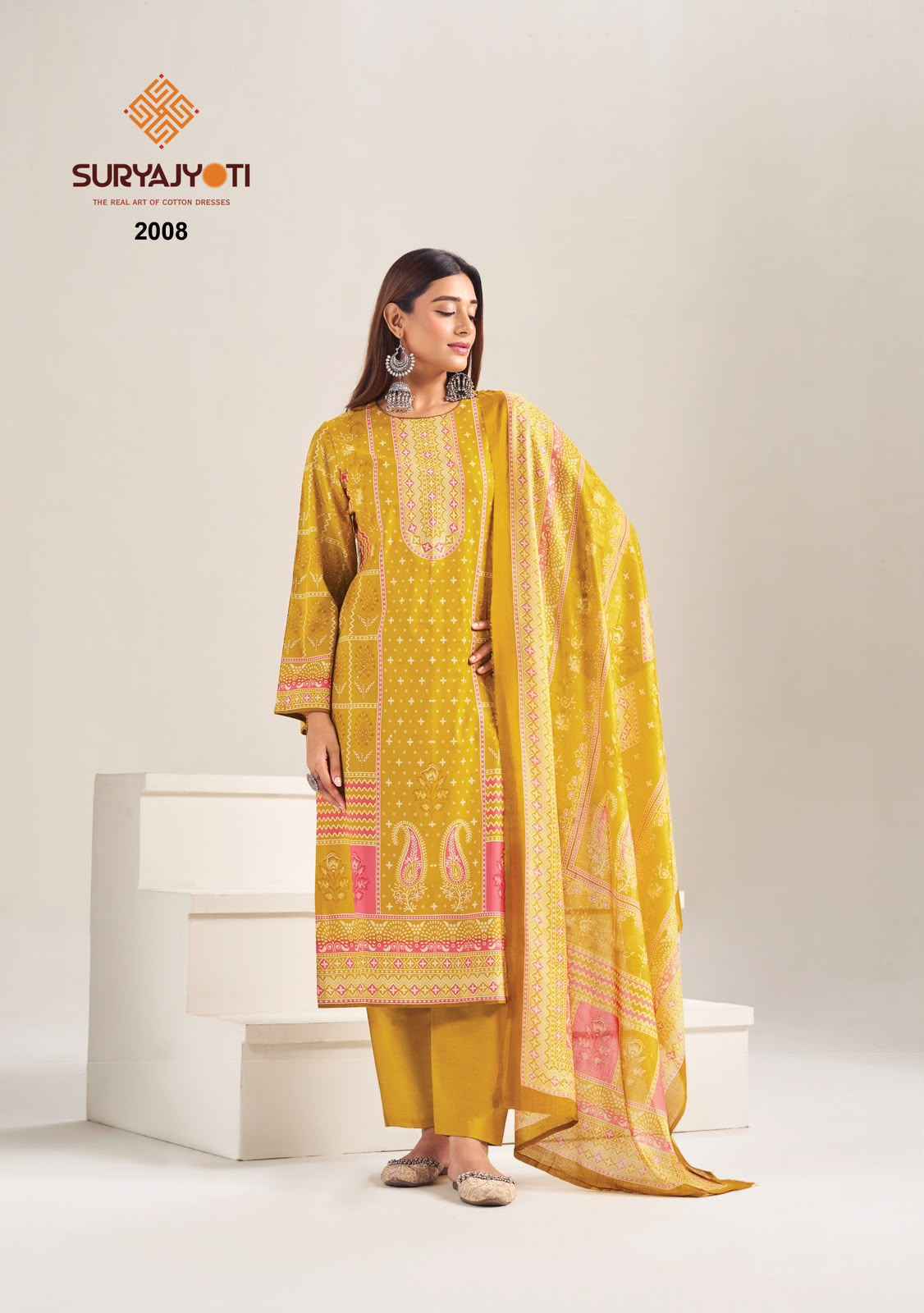 Suryajyoti Kashmiri Cotton Vol 2 Cotton Salwar Kameez 8 Pcs Catalog