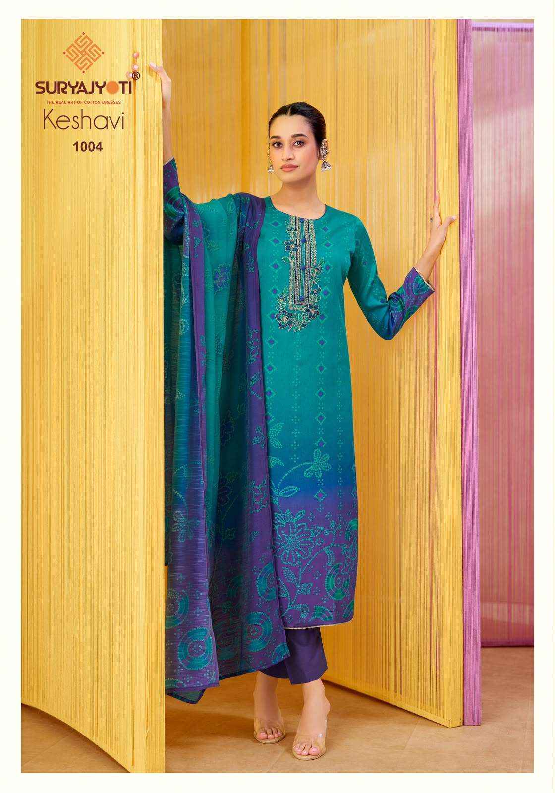 Suryajyoti Keshavi Vol 1 Jam Satin Salwar Suit 6 Pcs Catalog | factory direct wholesale clothing india for ladies