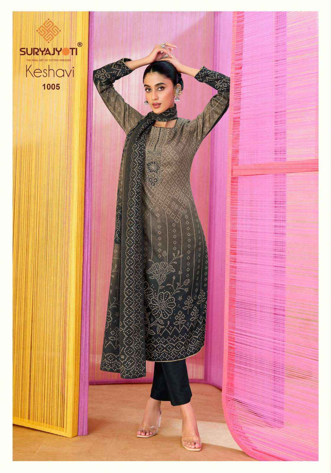Suryajyoti Keshavi Vol 1 Jam Satin Salwar Suit 6 Pcs Catalog | factory direct wholesale clothing india for ladies