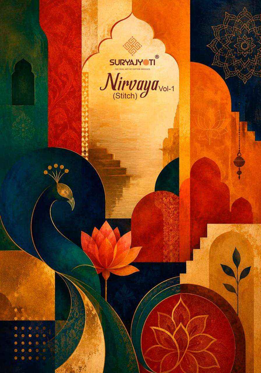 Suryajyoti Nirvaya Vol 1 Rayon Readymade Suits 10 Pcs Catalog
