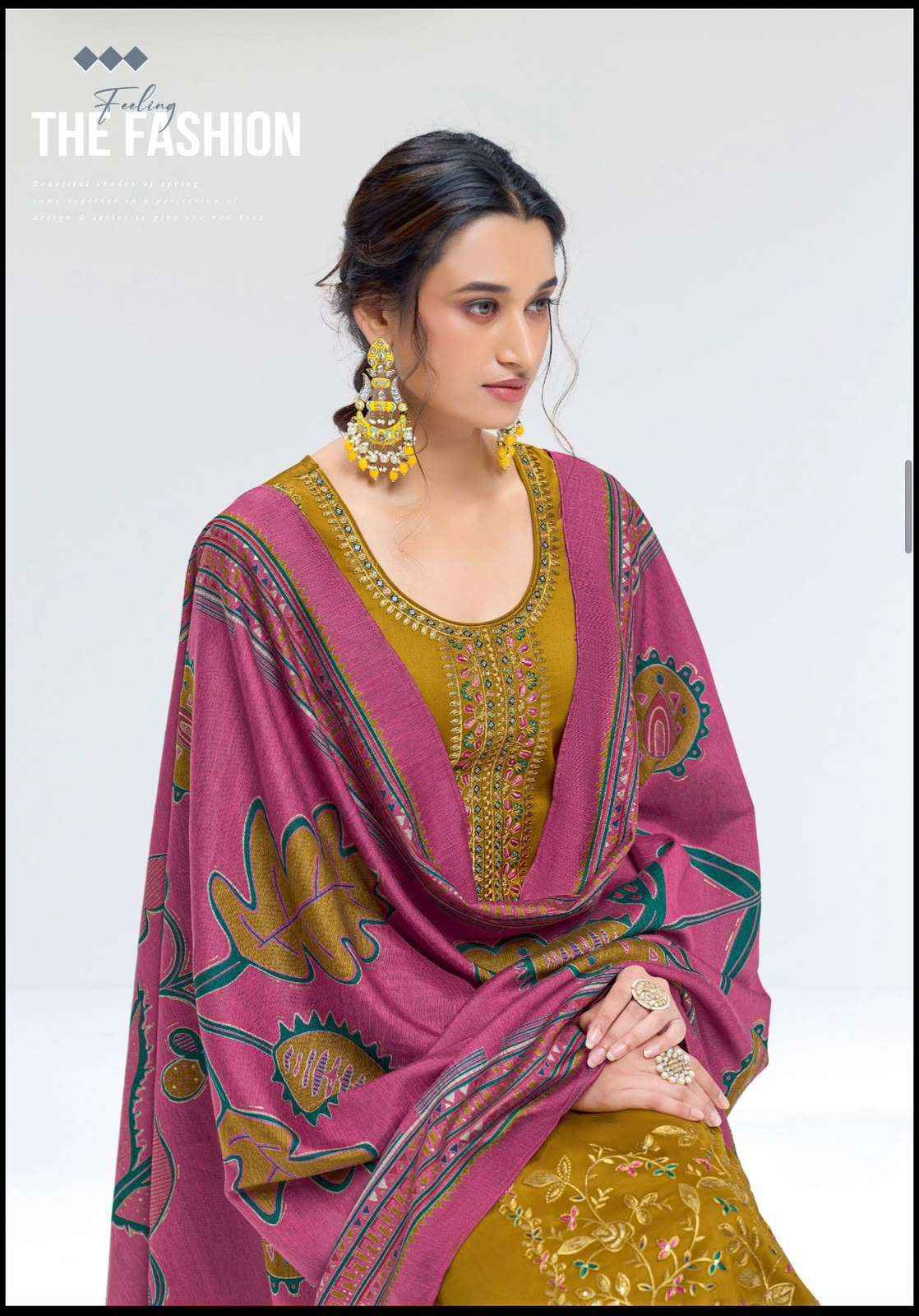 Suryajyoti Pinaka Vol 1 Heavy Zam Satin Salwar Suits 6 Pcs Catalog