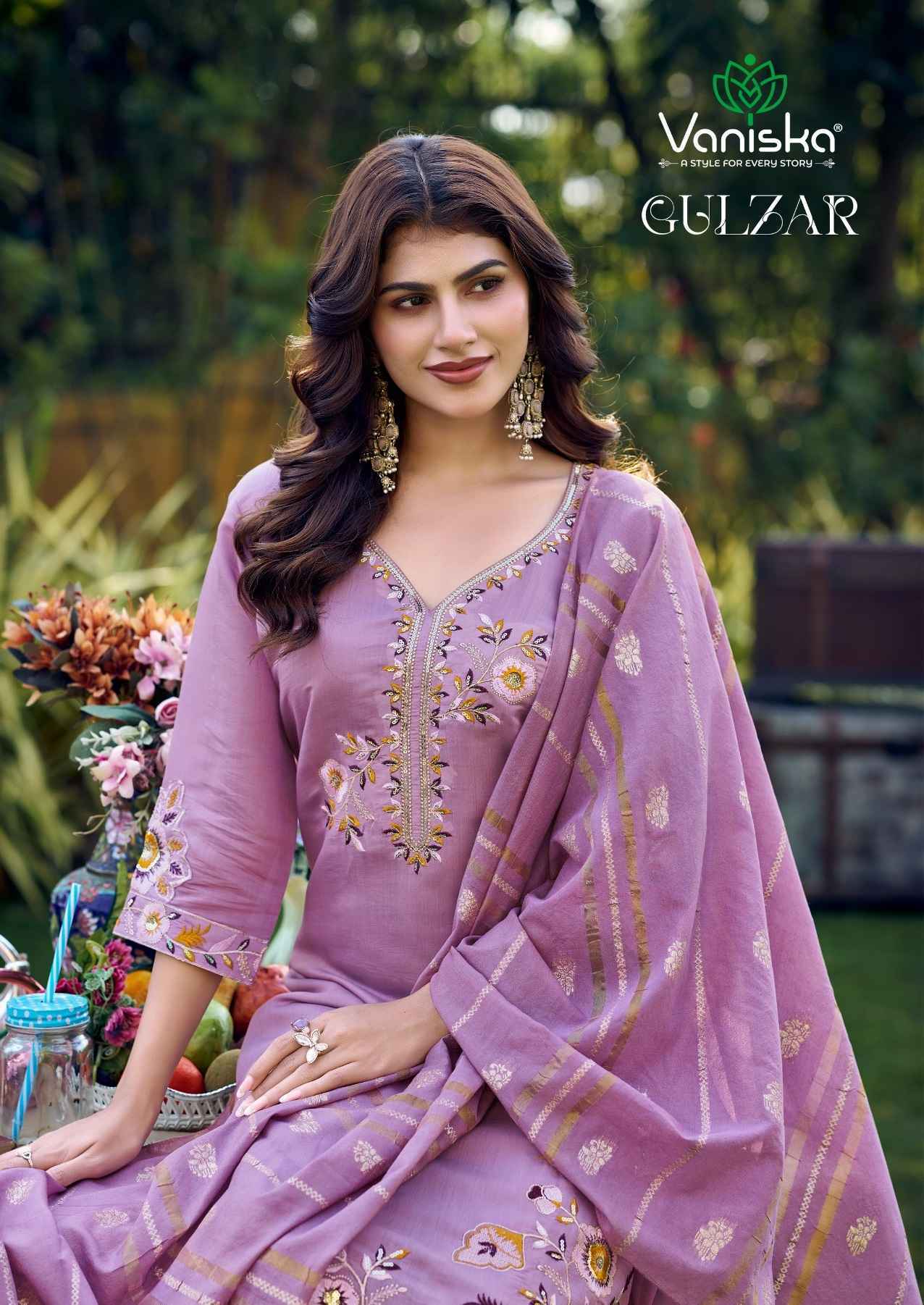 Vaniska Fashion Gulzar Chanderi Silk Kurti Combo 6 pcs Catalog | Wholesale Cloth Market