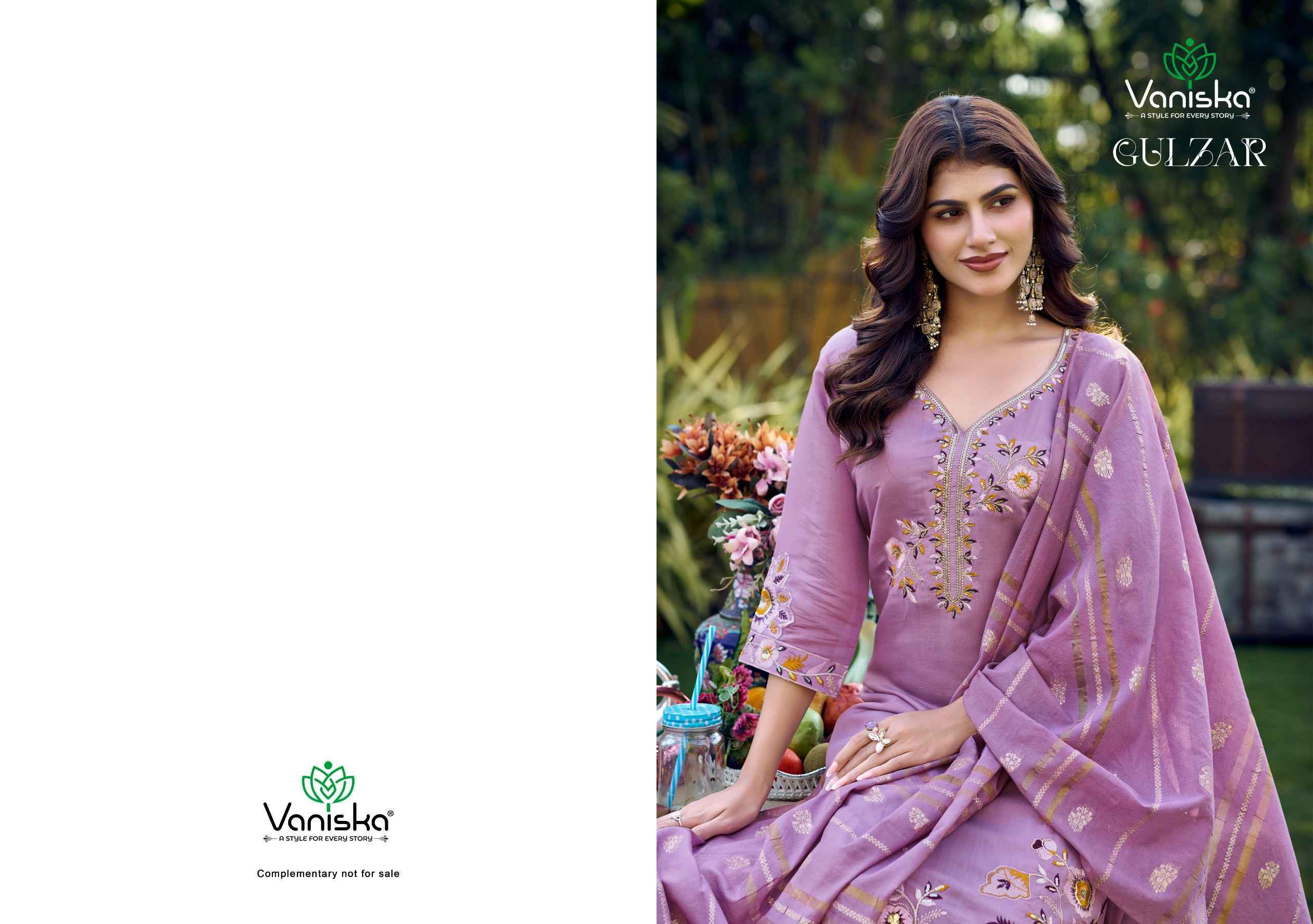 Vaniska Fashion Gulzar Chanderi Silk Kurti Combo 6 pcs Catalog | Wholesale Cloth Market