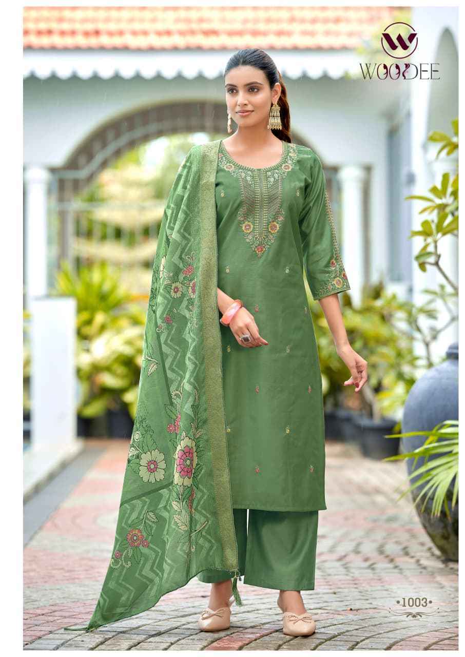 Woodee Hoor Viscose Kurti Combo 6 pcs Catalogue | Wholesale Textile Market Surat
