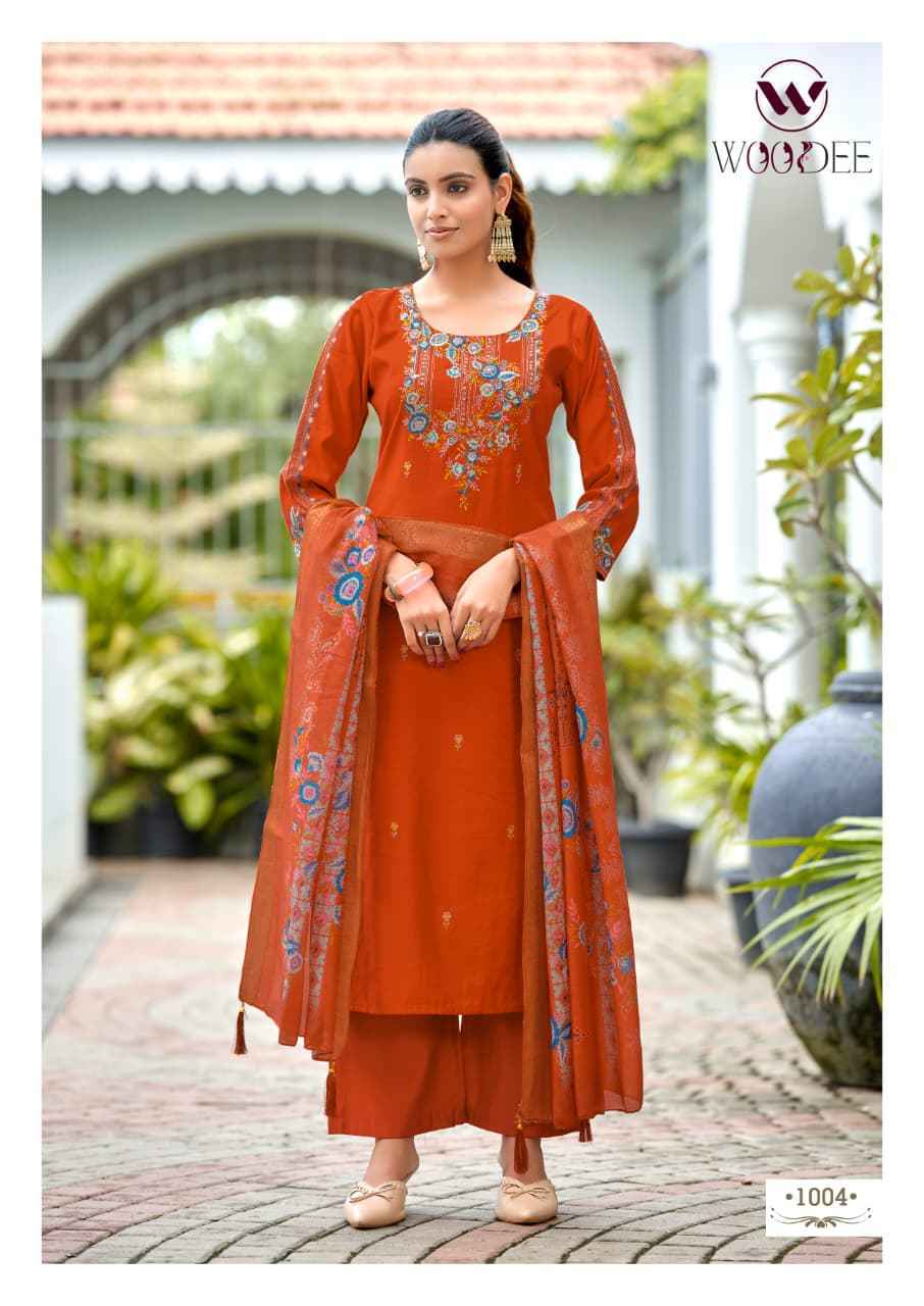 Woodee Hoor Viscose Kurti Combo 6 pcs Catalogue | Wholesale Textile Market Surat