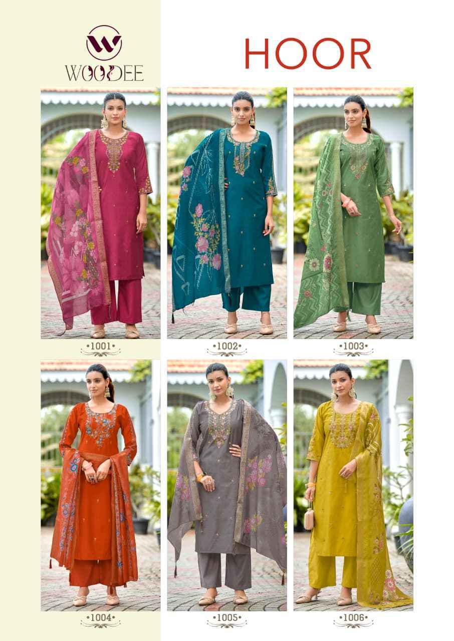Woodee Hoor Viscose Kurti Combo 6 pcs Catalogue | Wholesale Textile Market Surat