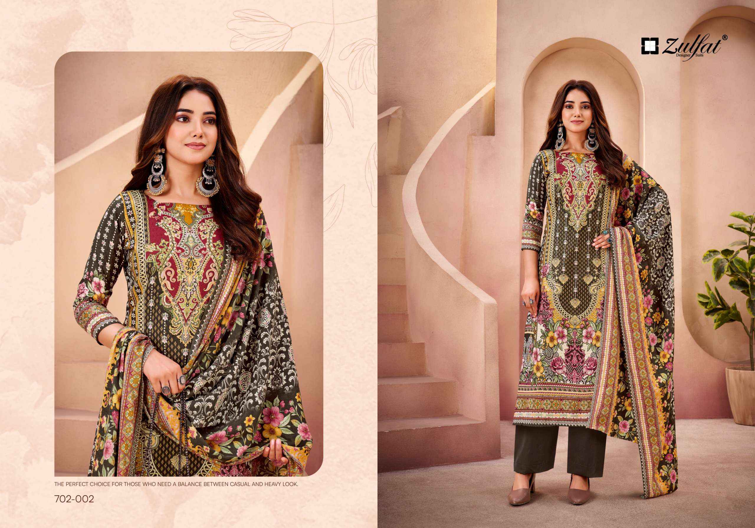 Zulfat Afsana Pure Woolen Pashmina Winter Collection With Price 4 Pcs Catalog